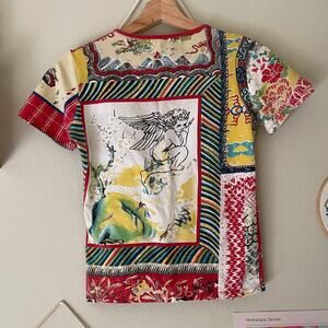 VIVIENNE TAM archive angels baby tee vintage 90s rare | size xs/s